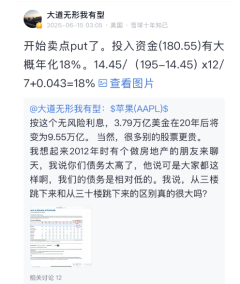 配资实盘控制 段永平，最新出手！卖出苹果看跌期权