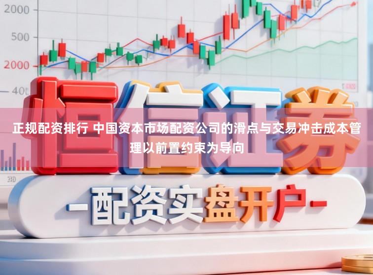 正规配资排行 中国资本市场配资公司的滑点与交易冲击成本管理以前置约束为导向