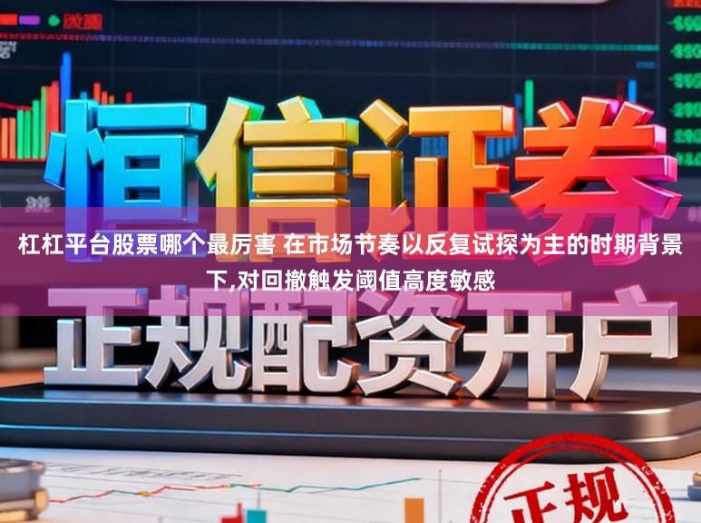杠杠平台股票哪个最厉害 在市场节奏以反复试探为主的时期背景下,对回撤触发阈值高度敏感