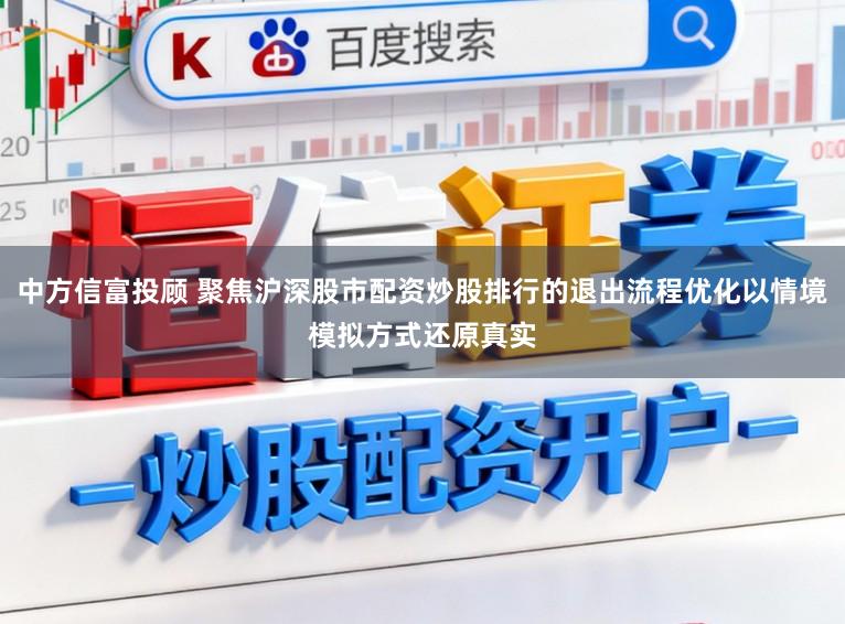 中方信富投顾 聚焦沪深股市配资炒股排行的退出流程优化以情境模拟方式还原真实